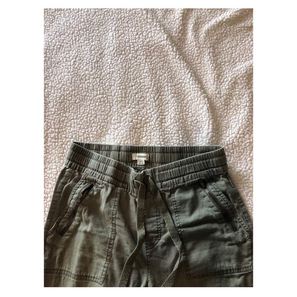 GARAGE Army green pants - Size:XS
